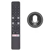 PerFascin Sostituisci telecomando vocale RC901V FMR7 adatto per TCL Smart TV 06-BTZNYY-IRC901V con Netflix FPT Play Key