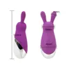 Olo милый вибратор кролика с тремя головными клиторами стимуляция влагалища G-точка массажер-массажер секс-игрушки для женщины-мастурбации