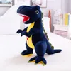 Simülasyon dinozor peluş oyuncaklar doldurulmuş hayvanlar peluş dinozor yastığı tyrannosaurus rex bebekler çocuk kız hediyeler toptan satış
