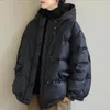 Lightweight Down jacket women's new loose casual short coat in autumn and winter 2023