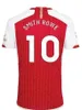 23 24 PEPE SKA Camisas de futebol Versão dos fãs Gunners ODEGAARD G.JESUS TIERNEY SMITH ROWE ARSen Love 2023 2024 Camisa de futebol Homens Kit infantil meias 16/2XL