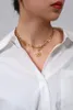 Cadenas de acero inoxidable sol collar Metal palanca para mujeres medallón colgante collares gargantilla Collier Femme