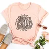 T-shirts pour femmes Foi Femme T-shirts Esthétique Pour Femmes Vêtements Chrétiens Été Sexy Tops Vintage