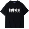 Designer Fashion Vêtements Tees Tsihrts Chemises Trapstar Simple Lettre Hommes Lâche Coton À Manches Courtes Tshirt Étiquette High Street Roc