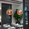 Hängslampor nordiska el lava led lampa modern kreativ pvc -ljus vardagsrum matsal ljus loft bar café hall hängande