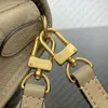 Satchel TOP. M46583 DIANE Baguette Designer Handbag Tote Purse Crossbody Top Handle Bag Empreinte Leather