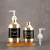 Bottiglie di stoccaggio 300ml / 500ml Set di bottiglie da viaggio portatili Pompa vuota Materiale per animali domestici Design a prova di perdite Può essere riempito e diviso in