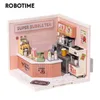 3D Puzzles Robotime Rolife Super Creator Double Joy Bubble Tea Plastic 3D Pussel DIY Miniature House Kit 230617