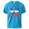 Men's T Shirts My Way Of Life Follw The Flow T-Shirt Male Fitness Cotton Vintage Tshirts Soft Breathable Streetwear Image Creative Tee Shirt