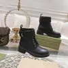 Женские ботинки дизайнерские каблуки лодыжка Boot Real Shoes Fashion Winter осень Martin Cowboy кожа