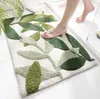 Dywany nowoczesne proste chłonność w łazience bez poślizgu dywan domowy wejście do podłogi dywaniki do sypialni rośliny kwiaty kwiatowe prostokąt