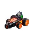 Chiger 2.4G Stunt Car One Key Deformation Flip 360 Degree Rotating Five-Wheel System sparkle LED Light RC Climbing Cars for Kids