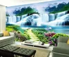 Wallpapers Custom Any Size Mural Wallpaper 3D Green Virgin Forest Nature Landscape Wall Painting Decor Stickers Paper