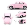 Diecast Model Car 1 36 Beetle Classic Car Model Simulation 2 Doors Opened Pull Back Rubber Rubber Metal Vehicles Car Toy Gift For Kids Toddlers Boys 230617