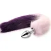 NXY Anal toys Metal Feather Toys Tail Plug Erotic Anus Toy Butt Sex For Woman And Men Sexy Adult Accessories 1125