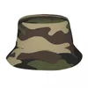 Berets Digital Desert Camo Bucket Hats Men Unisex Trendy Military Army Camouflage Summer Fisherman's Hat