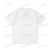 xinxinbuy Men designer Tee t shirt 23ss plaid Jacquard towel fabric sets short sleeve cotton women white black XS-2XL