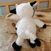 Animais de Pelúcia Recheados 2330cm Brinquedos de Vaca de Pelúcia Macio Bonecas de Gado de Leite de Pelúcia para Crianças Brinquedo Apego Bonito Cochilo de Cochilo de Pelúcia Presentes para Amigos 230617