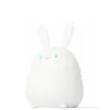 Cadeau lapin lumière Silicone veilleuse 0.5w Clap lumière USB charge lapin atmosphère lumière LED lampe de synchronisation