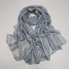 Foulards lin brillant Hijabs écharpe été soie sentiment écharpe femmes wrap lin châles plage hijab musulman foulardsécharpe 230619