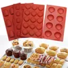 Moldes para assar 15 conchas de madeleine Moldes para biscoitos de silicone Utensílios de chocolate Fondant Ferramentas para decoração de bolos