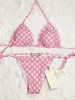 Sexy Damen-Designer-Bikini-Sets, klare Trägerform, Badeanzüge, Damen-Badeanzüge, Badebekleidung, Strand-Frau-Badebekleidung, Biquini, gemischte Luxusmarken-Bademode 1414