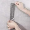 Kit de reparo de tela de cortina de janela adesivo adesivo de malha de porta fibra de vidro remendo autoadesivo para