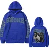 Мужские куртки Pop Smoke Print Hoodie Мужчины Женщины Хип-хоп Толстовки Man Rapper The Woo King Толстовки Хлопковая спортивная одежда 230619 51