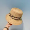 Beanie Hat Cap Lafite Straw Women Designer New Raffia Beach Bucket Hat Caps Hatts Mens Summer Sunscreen Womens Fi