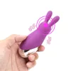 Olo söt kanin vibrator tre huvud klitoris vagina stimulering g-spot kropp massager sex leksaker för kvinna kvinnlig onani