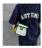 Day Packs Cartoon Canvas Bag Ny Anime Cute Graffiti Cartoon Bag Popular Design Women's Chain Messenger Bag