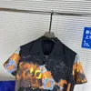 Mężczyźni designerskie koszule Summer Shoort Rękaw swobodny koszulki moda luźne polo w stylu plażowym oddychające tshirts tee odzież M-3xl Q30