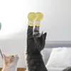 Katzenkostüme Anti-Kratz-Stiefel, Dollar-Muster-Design, verstellbare Fußabdeckung mit undichtem Loch, Kätzchen-Anti-Kratz-Schuhe