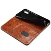 Nueva funda de cuero para teléfono móvil iPhone14ProMax aplicable Apple 8Plus funda protectora con tapa magnética para tarjeta walletL230619