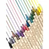 Castolor pędzel długopiski 21PCS Multi -Color Dwuabinowy pisanie szczotki Pióro Pióra do malowania wyściółki litery akwarelowe Kaligrafia A6133 230619