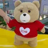 Animaux en peluche en peluche Huit styles de film ted ours en peluche tablier en peluche peluche douce animal peluche cadeau d'anniversaire pour de bons amis 230619