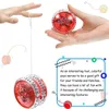 LED -blinkande magi yoyo boll glödande leksak för barn födelsedagsfest baby gåva goodie väska belöningar fyllmedel R230619