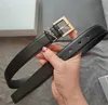 Designer belt women Genuine Leather 3cm Width High Quality Men Designer Belts S Buckle cnosme Womens Waistband Cintura Ceintures with box