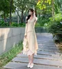 Повседневные платья весна летние корейские темперамент платье свитера в средней длине
