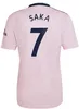 23 24 Pepe Saka Soccer Jerseys Fans Version Gunners Odegaard G.Jesus Tierney Smith Rowe Arsen Love 2023 2024 Football Shirt Men Kid Kit Socks