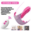 Dildo Butterfly Vibrator for Women Wireless Remote Control Vagina Kvinnliga vibratorer Vuxen 18