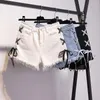 Survêtements pour femmes costumes d'été dame école tissu à manches courtes chemisier rayé Jean Shorts décontracté deux pièces ensembles