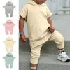 Clothing Sets Essentials Kids 2 Pieces For Girls Clothes Boys Hoodies Top Pants Children's Suit Tracksuit Youth Sportwear 230619