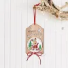 Holle kerst houten boog hanger kamer decor boom scène decoraties levert groothandel ctions