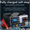 Andere auto-elektronica 12V24V 220W auto-acculader Fly Matic High Frequency Intelligent Pse Repair Lcd-scherm Power Drop Delive Dhxwb