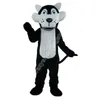 Mascotte Costumes Halloween Fantaisie Robe De Soirée En Peluche Loup Fursuit Personnage De Dessin Animé Carnaval Noël Pâques Publicité Fête D'anniversaire Costume Outfit