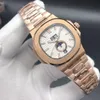 luxe heren designer nautilus automatisch horloge 5726 manen horloge hoge kwaliteit 904 SS gouden uurwerk horloges montre