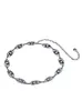 Waist Chain Belts Vintage Silver Metal Chain Letter Waist Chain Embellished Skirt Denim Stylish Belt