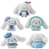 Figuras de brinquedo de ação 5 pçsConjunto de desenhos animados Anime Cinnamoroll Figura de brinquedo Modelo Brinquedos feitos à mão Enfeites Presentes para crianças 230617