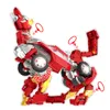 Transformation toys Robots Big Hello Carbot Transformation Robot Toys Action Figures Two Mode Deformation Car Wolf Toy for Children Gift 230617